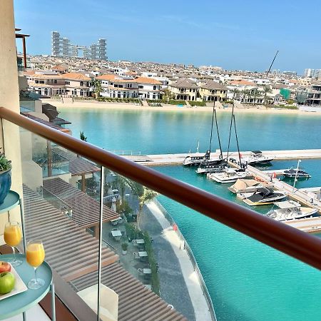 Appartamento Luxury On The Palm With Marina View Balcony Dubai Esterno foto